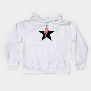 Lightning on a star Kids Hoodie